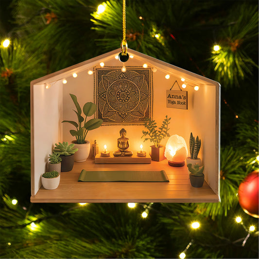 Yoga Nook Acrylic Ornament