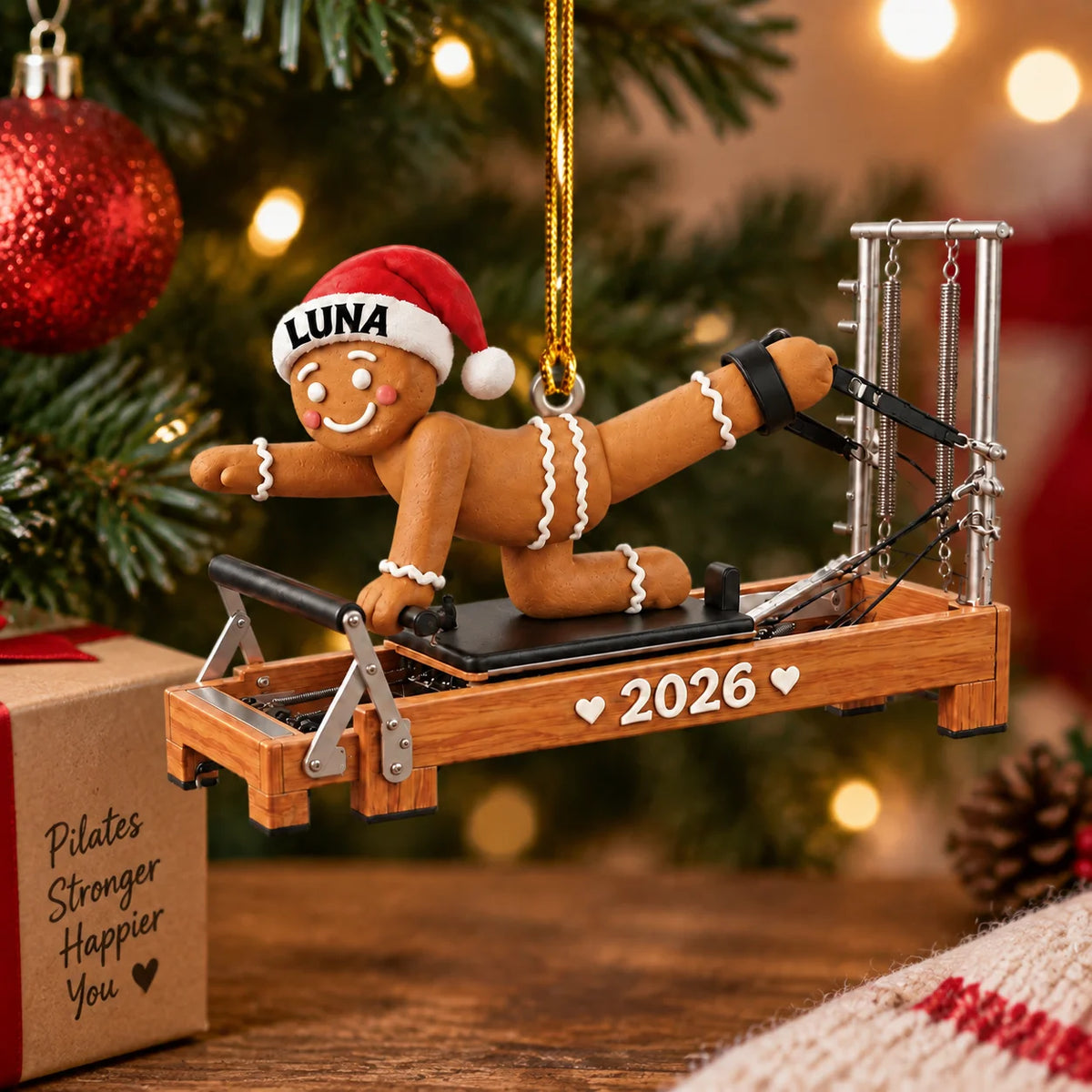 Gingerbread Reforming Acrylic Ornament