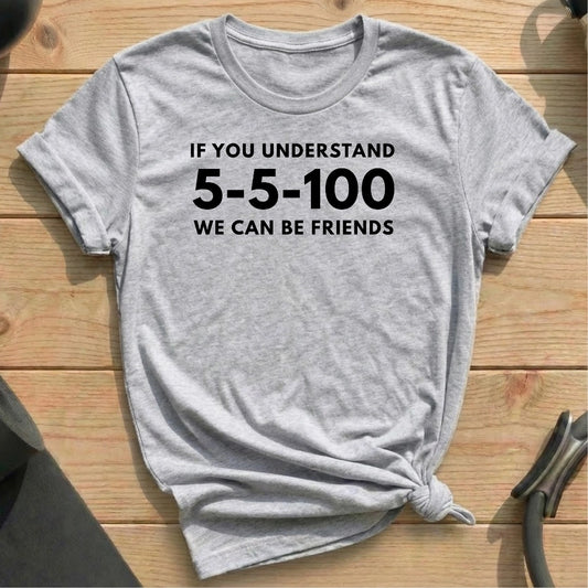 5-5-100 T-shirt
