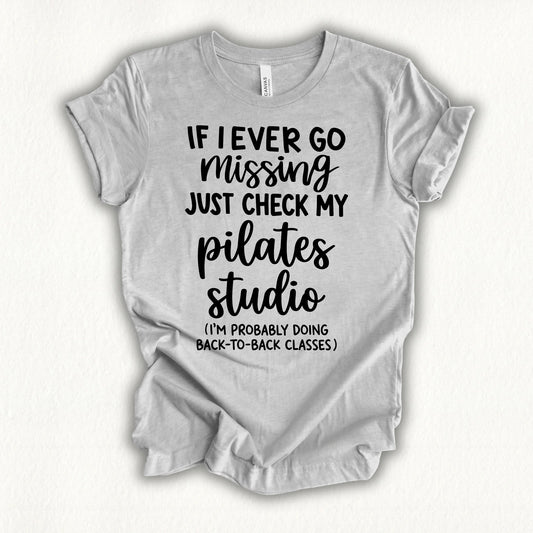 Back To Back Classes T-shirt - in MindCloth Pilates Tshirt Collection