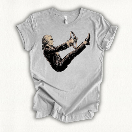 Jefferson Teaser T-shirt - in MindCloth Pilates Tshirt Collection