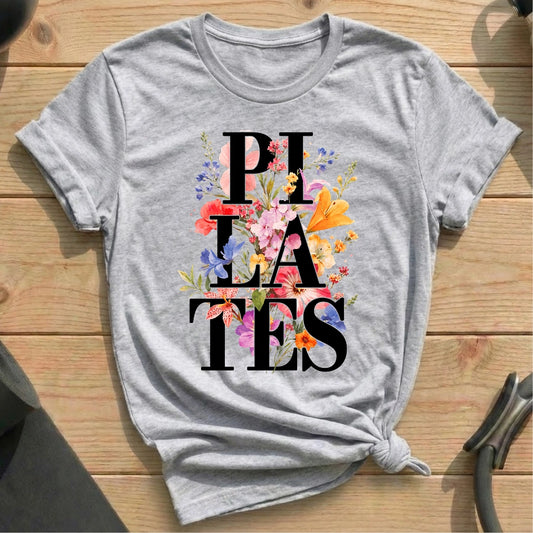 Pilates Blooming T-shirt - in MindCloth Pilates Tshirt Collection