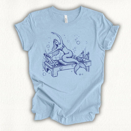 The Mermaid T-shirt - in MindCloth Pilates Tshirt Collection