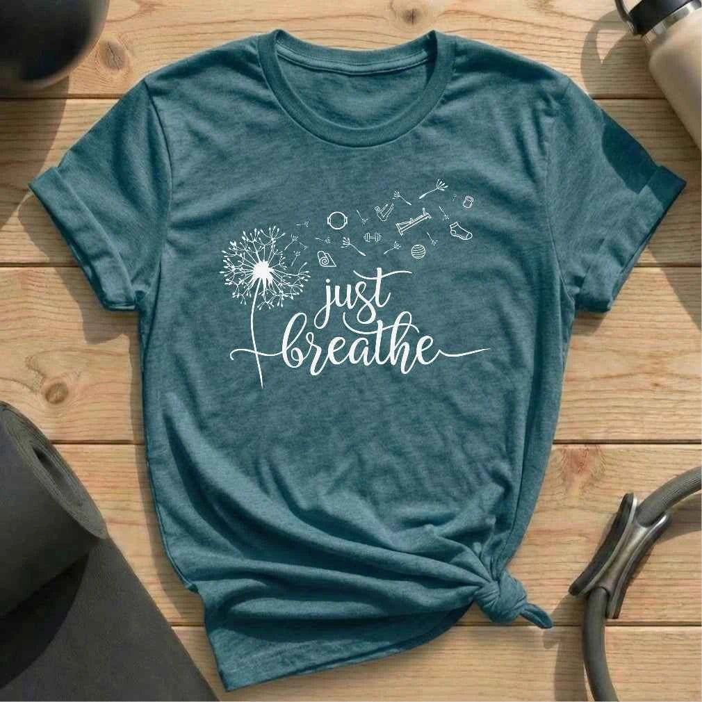 Just Breathe Pilates T-shirt