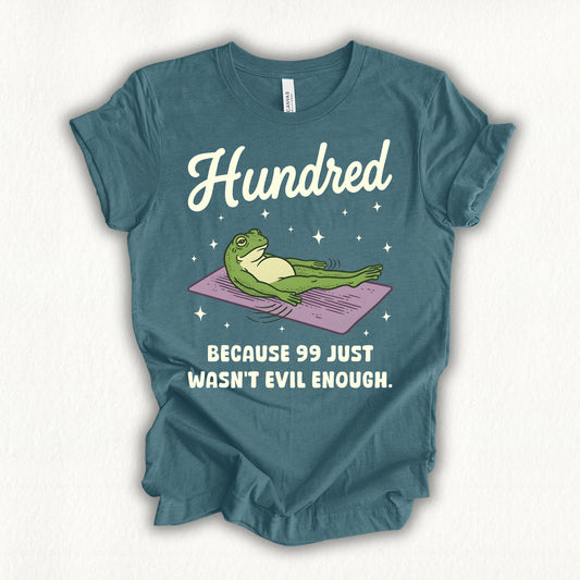 The Hundred Evil T-shirt - in MindCloth Pilates Tshirt Collection