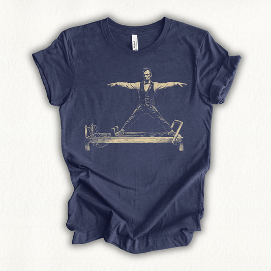 Lincoln Pilates T-shirt - in MindCloth Pilates Tshirt Collection