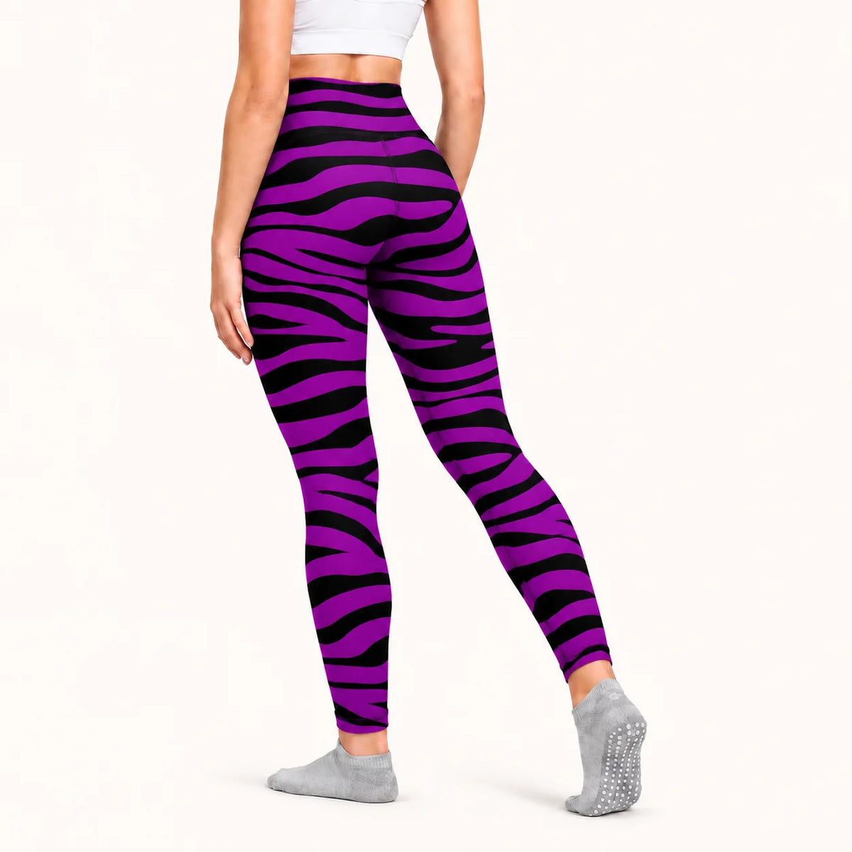 Purple Zebra Women's Leggings