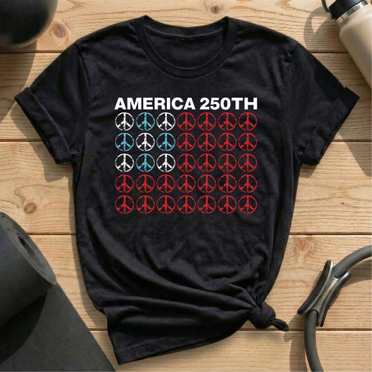 America 250th Peace T-shirt
