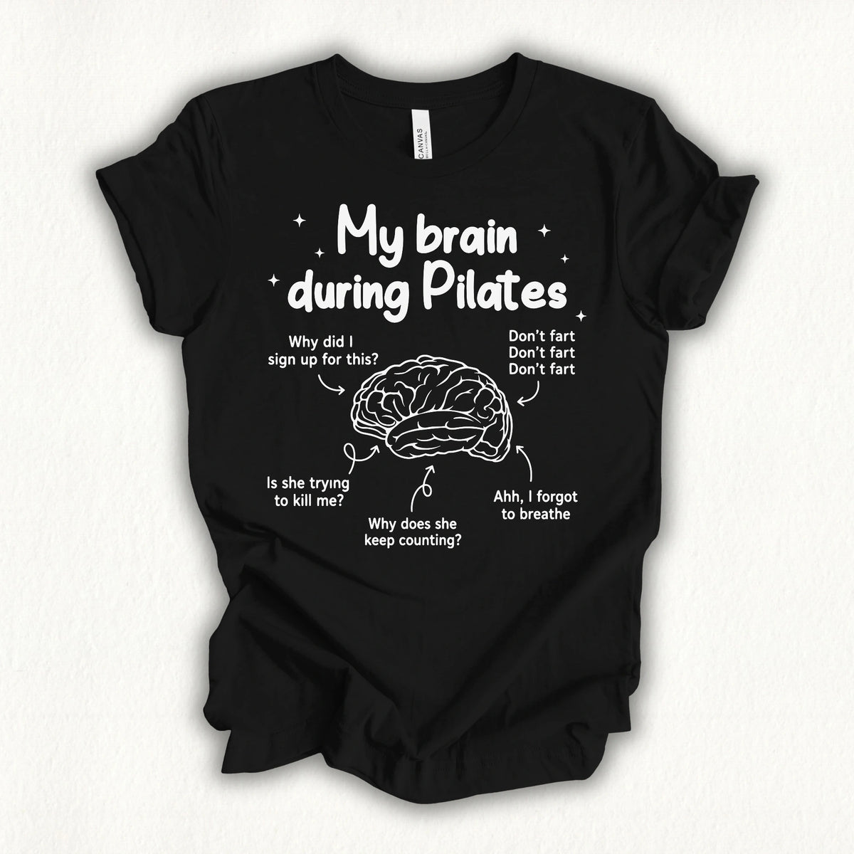 Brain During Pilates T-shirt