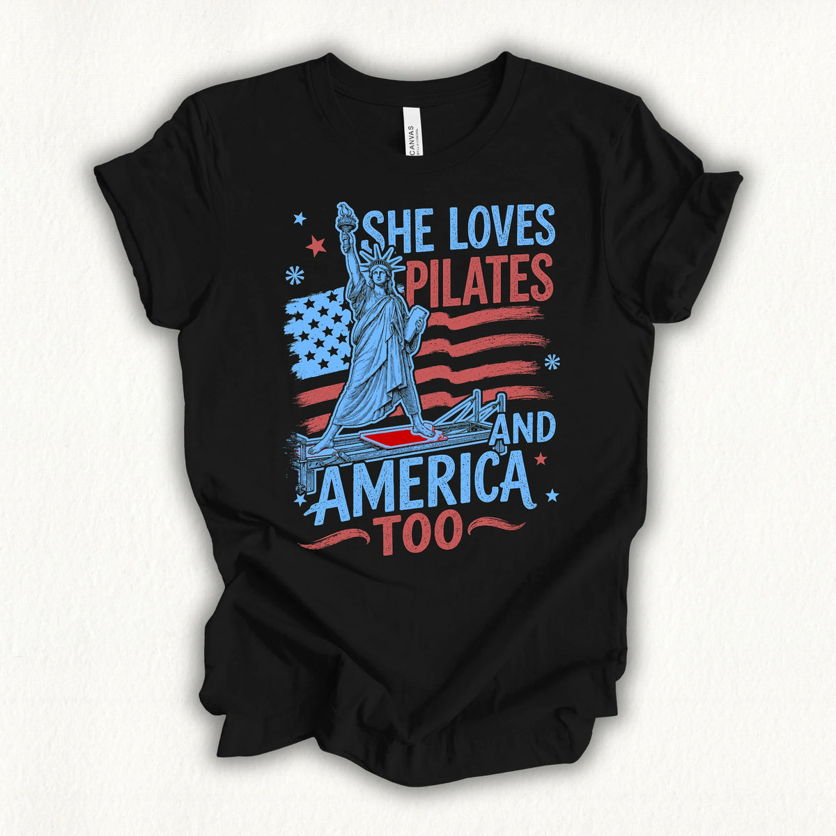 Liberty Love Pilates T-shirt - in MindCloth Pilates Tshirt Collection