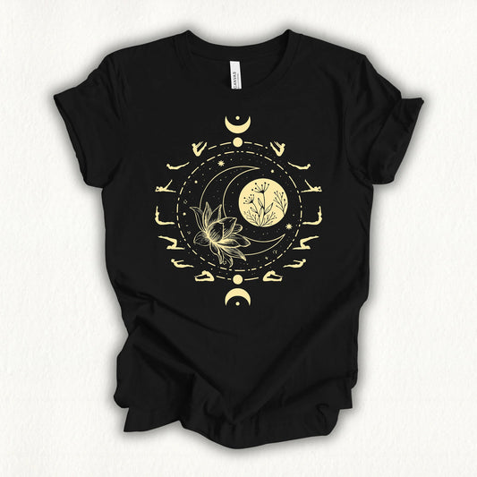 Pilates Moon Phases T-shirt