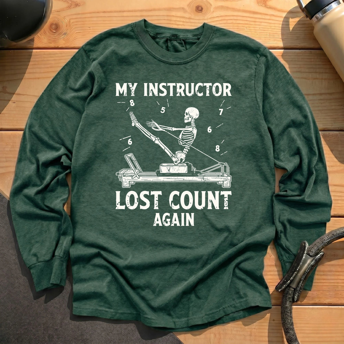 Instructor Lost Count Long Sleeve T-shirt
