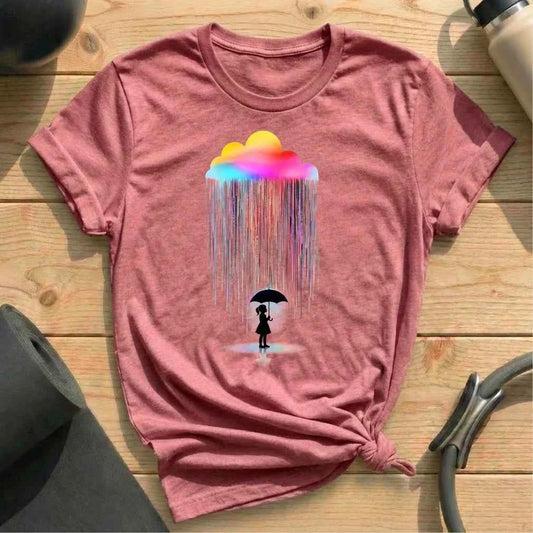 Rainbow Rain T-shirt