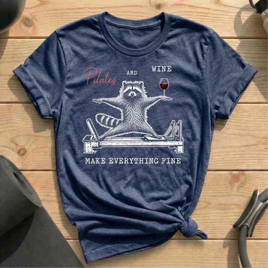 Pilates & Wine T-shirt