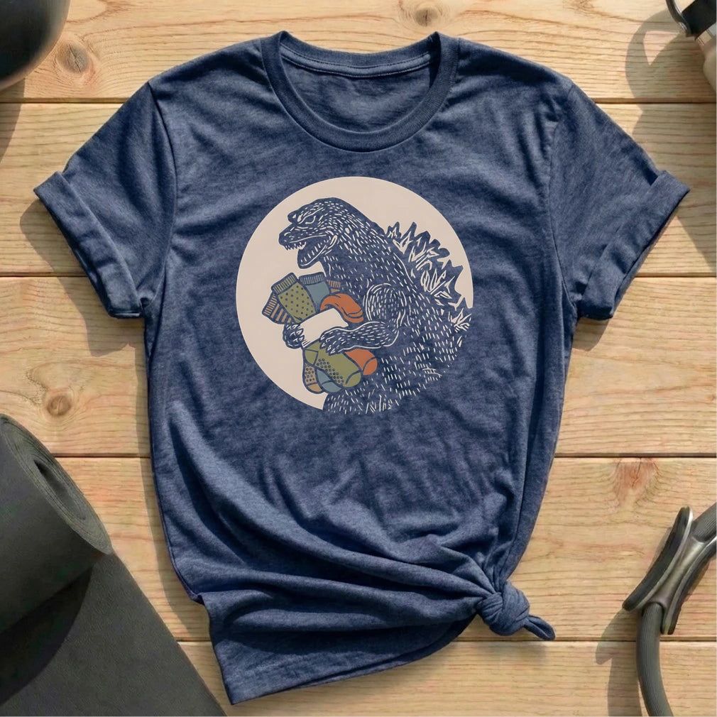 Gozilla Grip Socks T-shirt