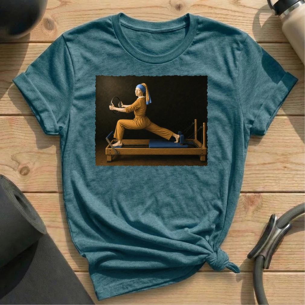 Girl with Pearl T-shirt