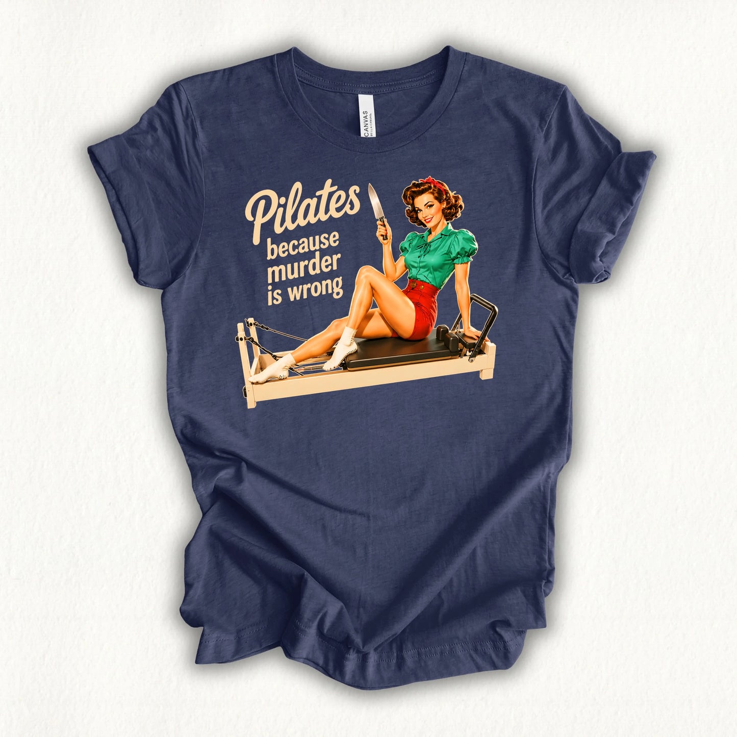 Pilates Murder T-shirt
