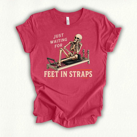 Waiting Feet in Straps T-shirt