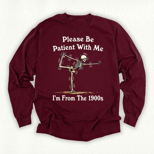 Yoga From 1900s Long Sleeve T-shirt