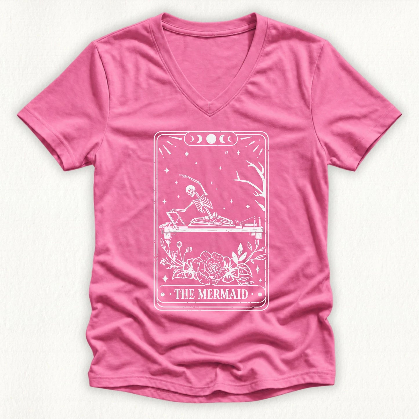 The Mermaid Tarot Card Lady V-neck
