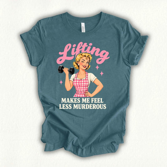 Lifting Less Murderous T-shirt
