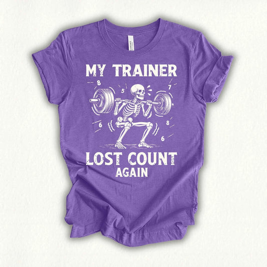 Trainer Lost Count T-shirt