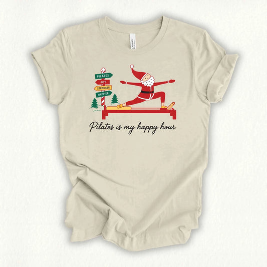 Happy Hour Christmas T-shirt