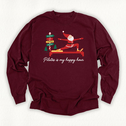 Happy Hour Christmas Long Sleeve T-shirt