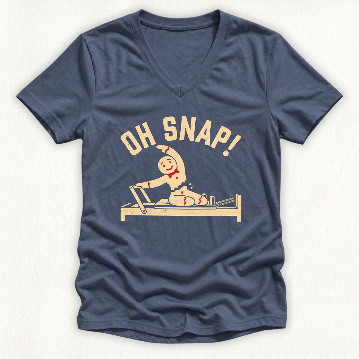 Gingerbread Snap Lady V-neck
