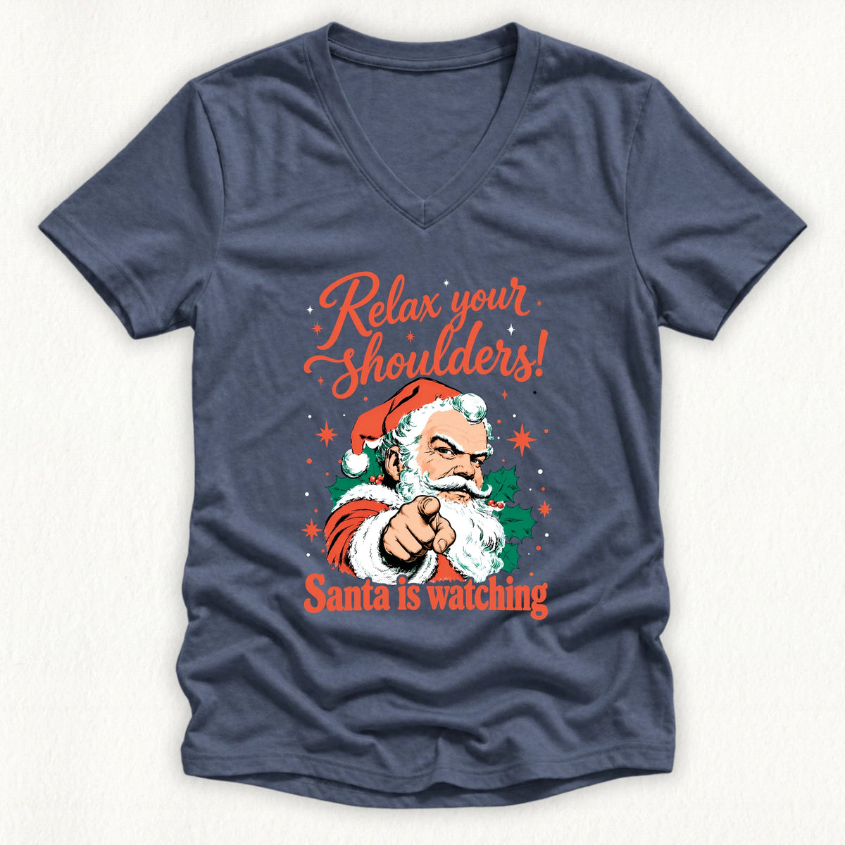 Relax Shoulders Lady V-neck