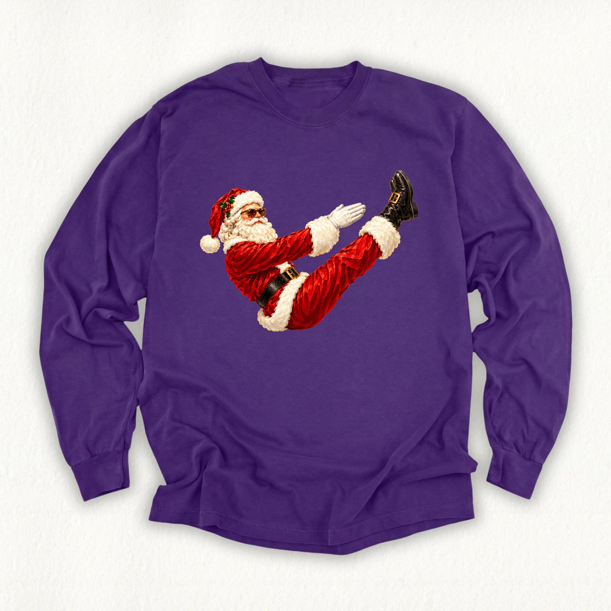 Santa Teaser Long Sleeve T-shirt