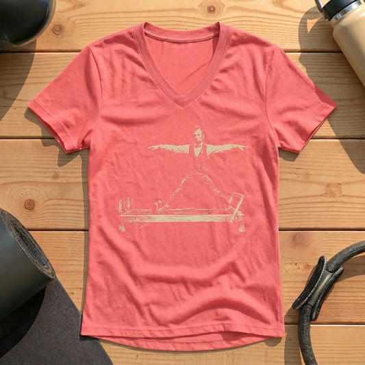 Lincoln Pilates Lady V-neck