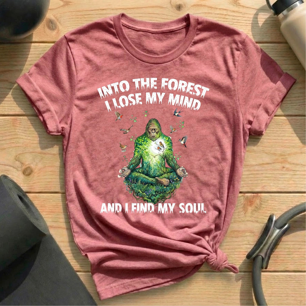Bigfoot Meditate T-shirt