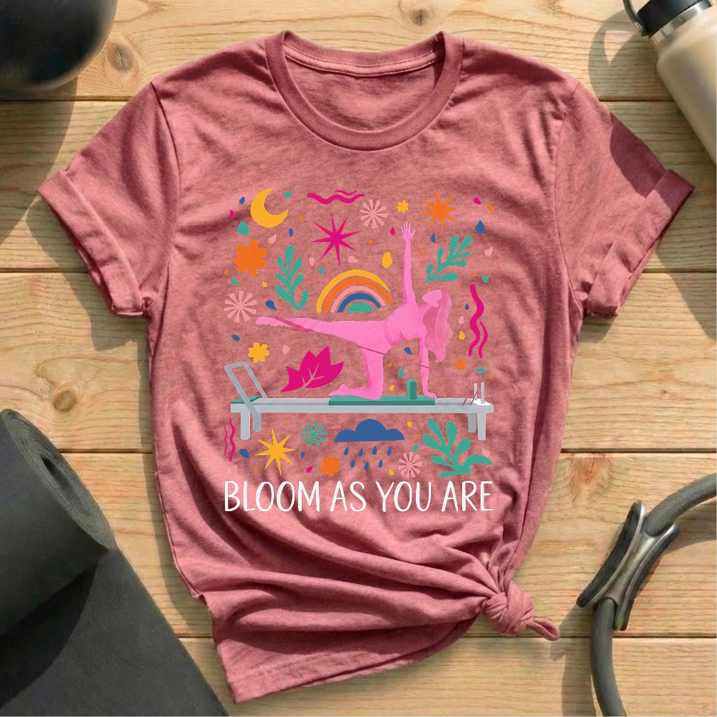 Bloom In Pilates T-shirt