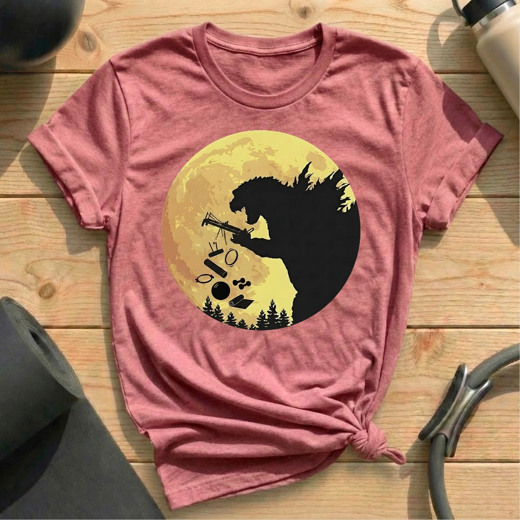 Gozilla Moon T-shirt