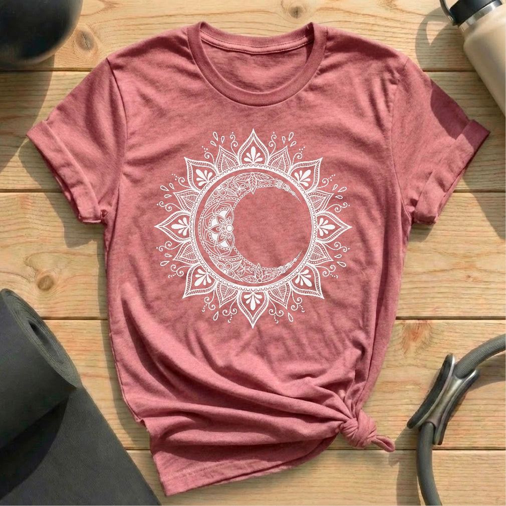 Mandala Moon T-shirt
