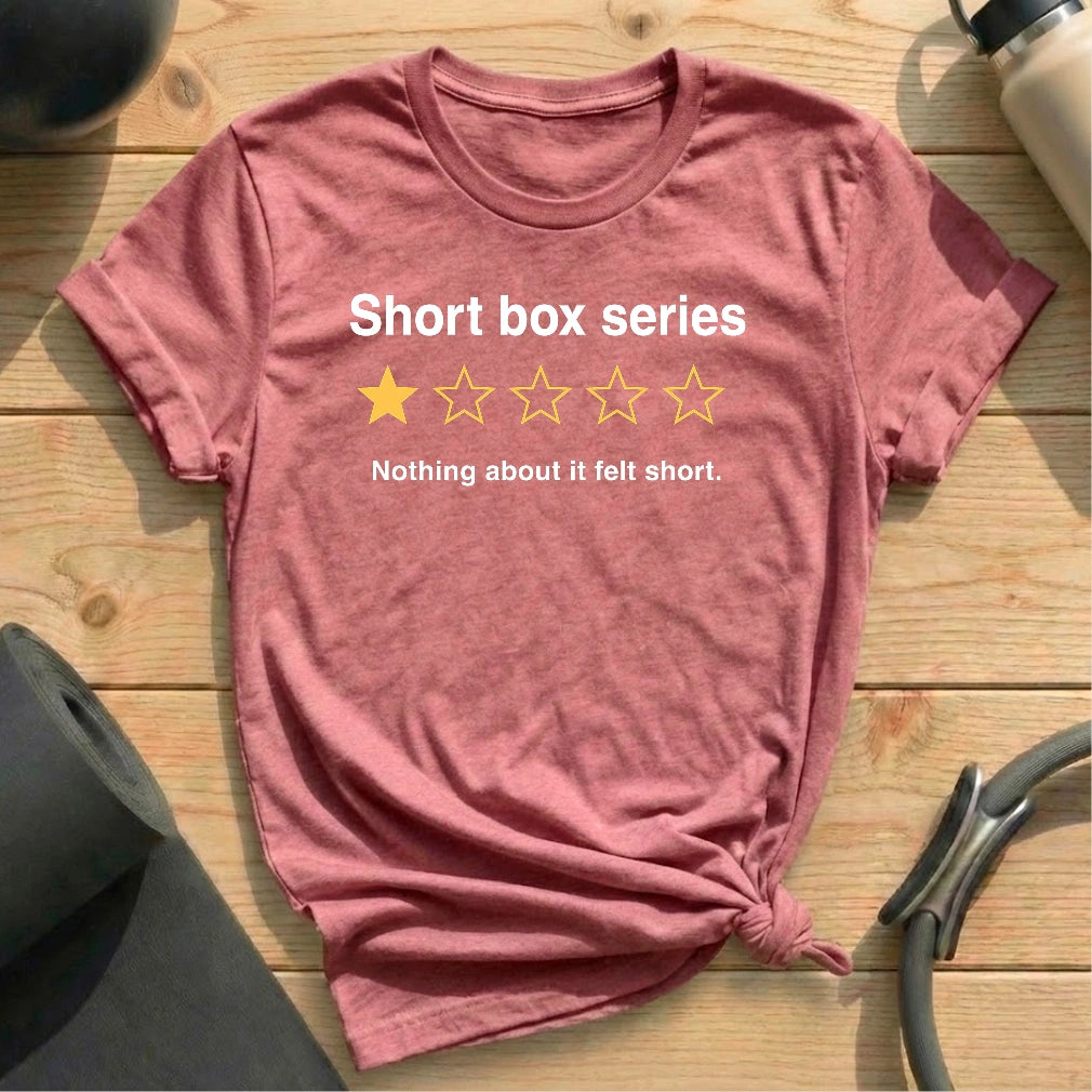 Short Box Series Rating T-shirt