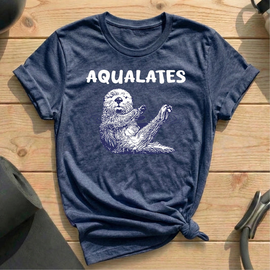 Aqualates T-shirt -Â in MindCloth Pilates Tshirt Collection
