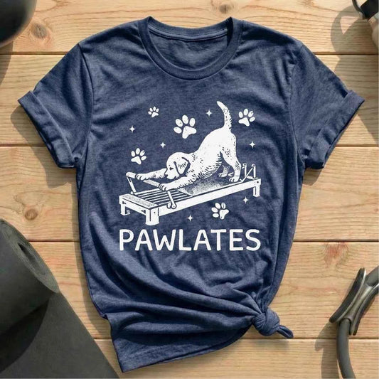 Dog Pawlates T-shirt