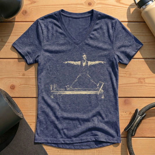 Lincoln Pilates Lady V-neck
