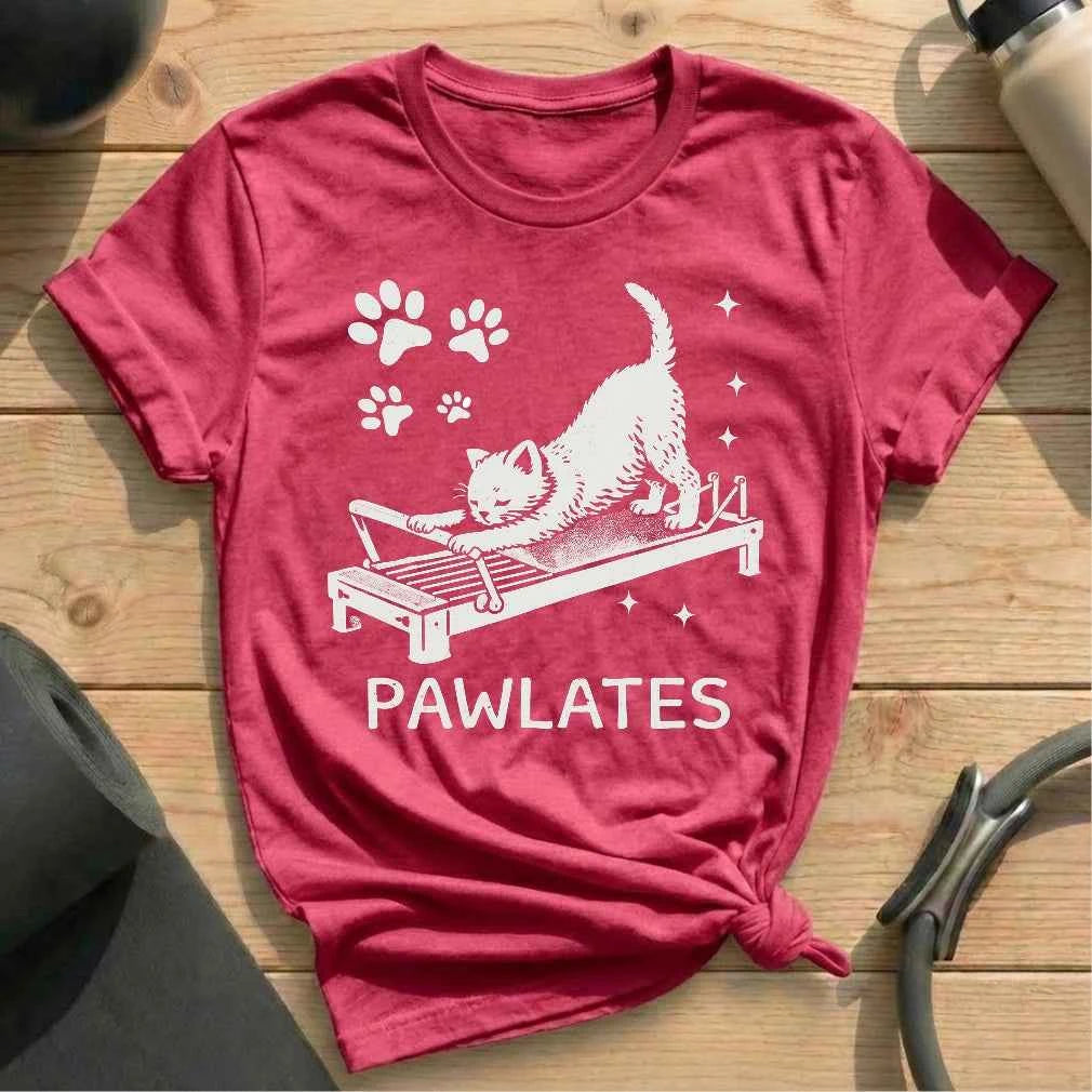 Cat Pawlates T-shirt