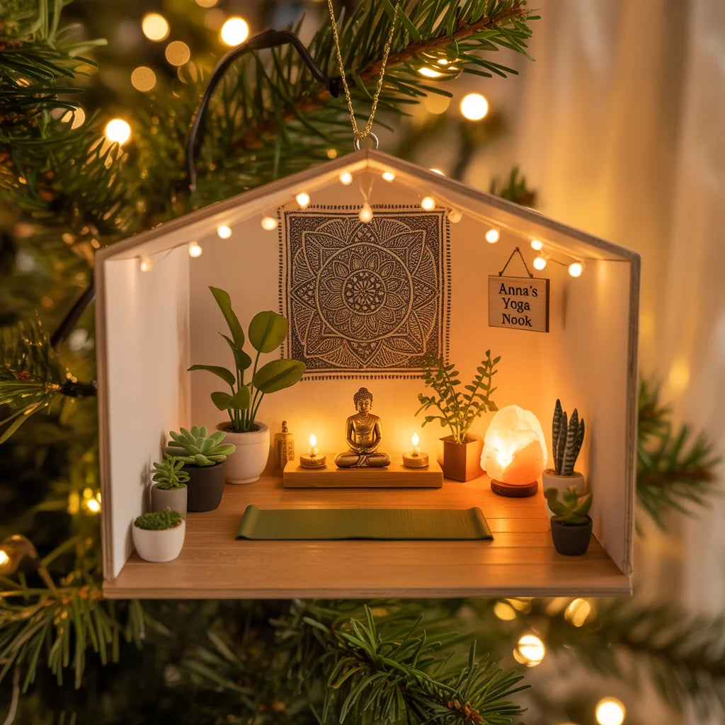 Yoga Nook Acrylic Ornament