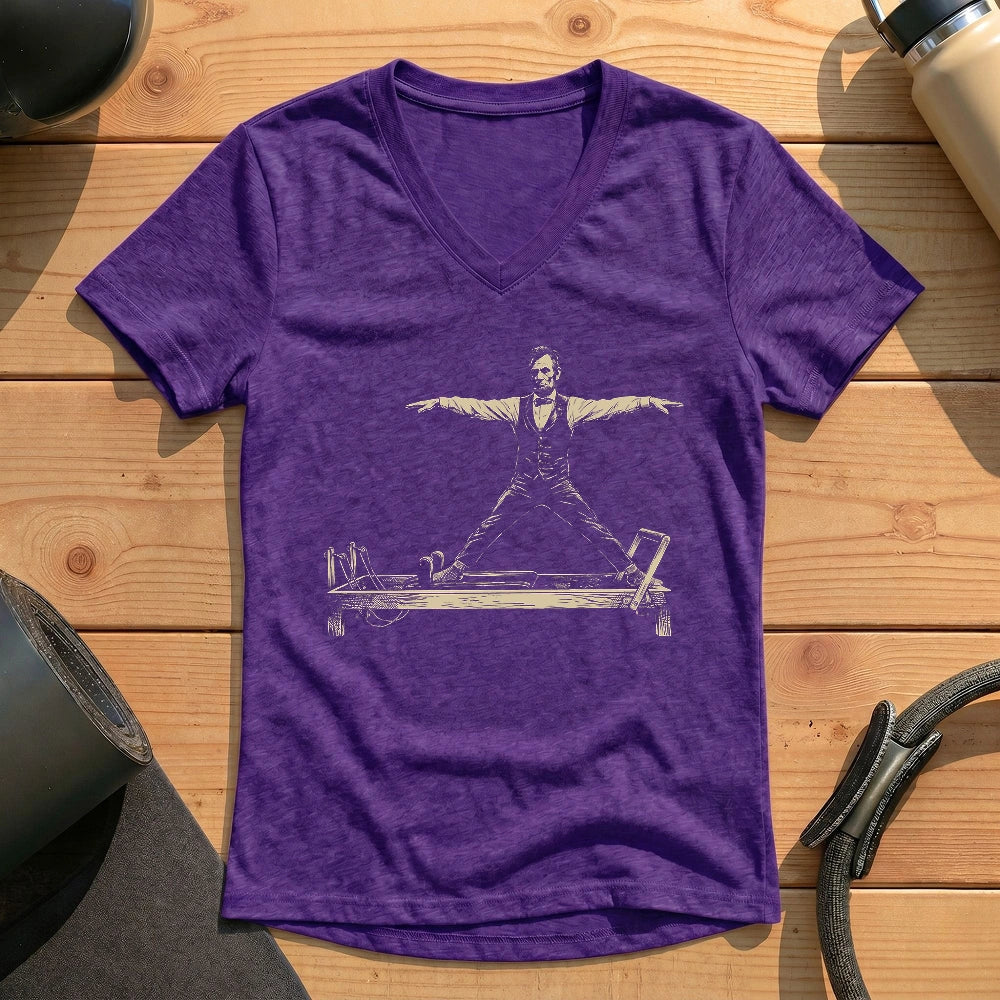 Lincoln Pilates Lady V-neck