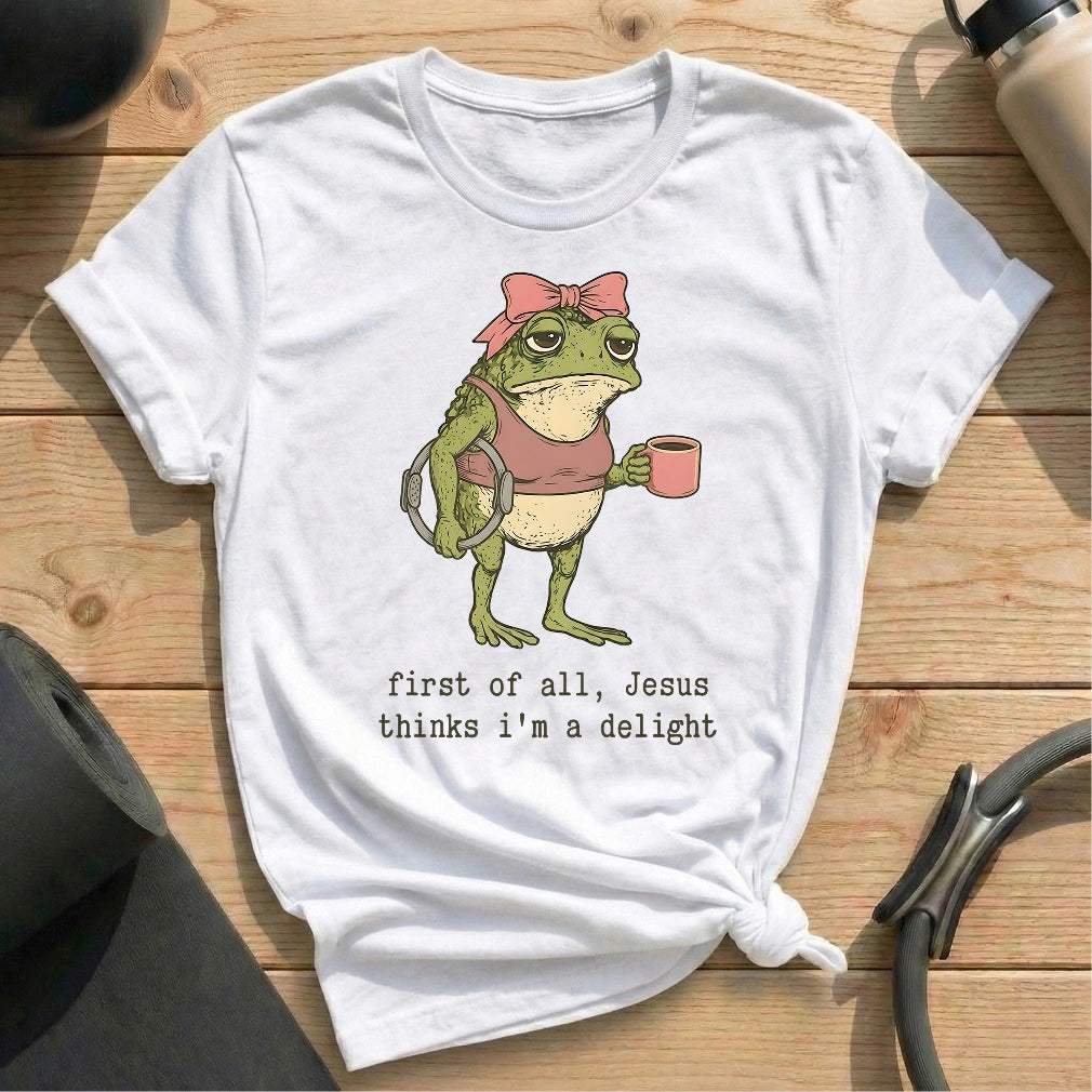 I'm A Delight T-shirt - in MindCloth Pilates Tshirt Collection