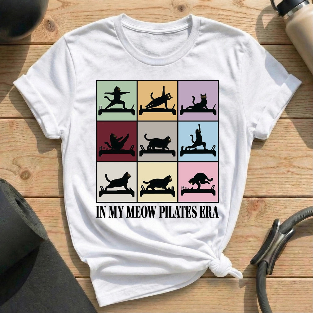 In My Meow Pilates Era T-shirt