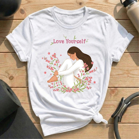 Love Yourself T-shirt - in MindCloth Pilates Tshirt Collection