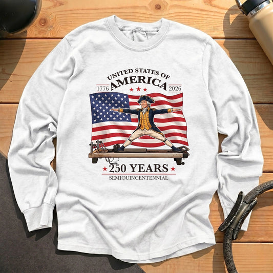 Washington 250th USA Long Sleeve T-shirt