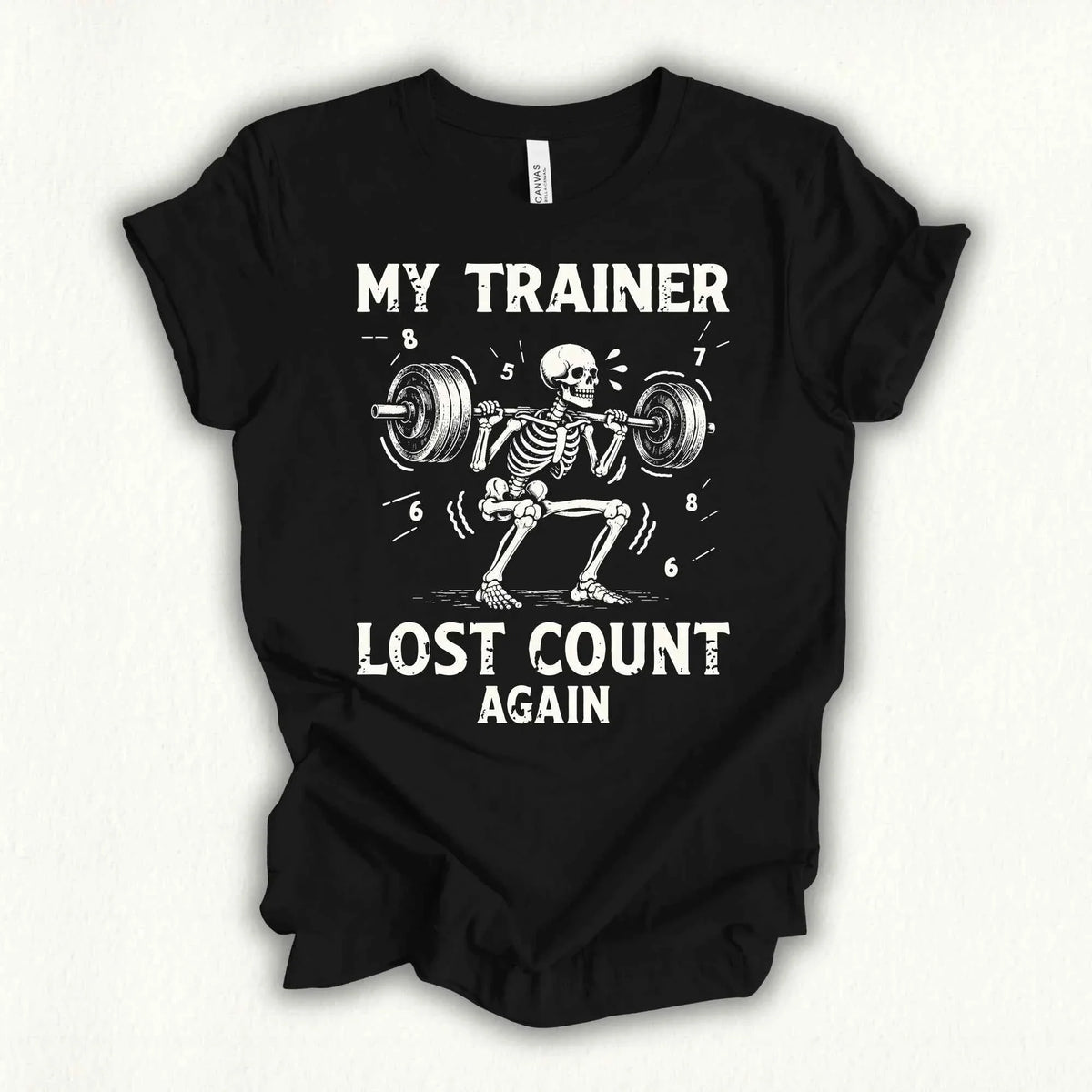 Trainer Lost Count T-shirt