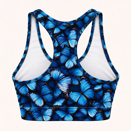 Butterfly Bloom Racer Back Bra