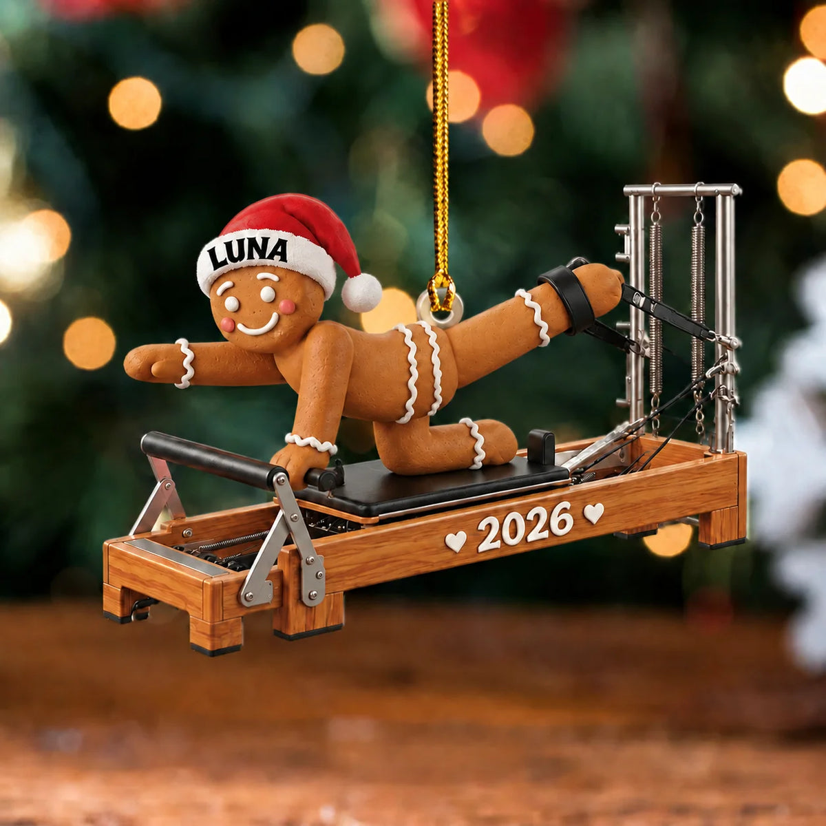 Gingerbread Reforming Acrylic Ornament